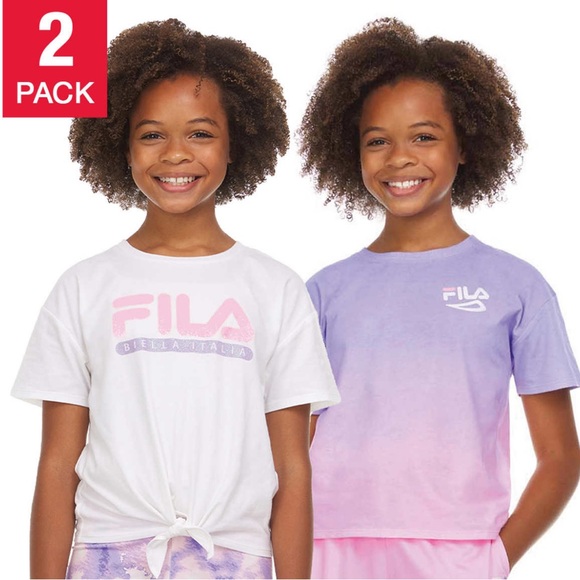 Fila - 2 pack Girls’ Short sleeve Top - Picture 1 of 4